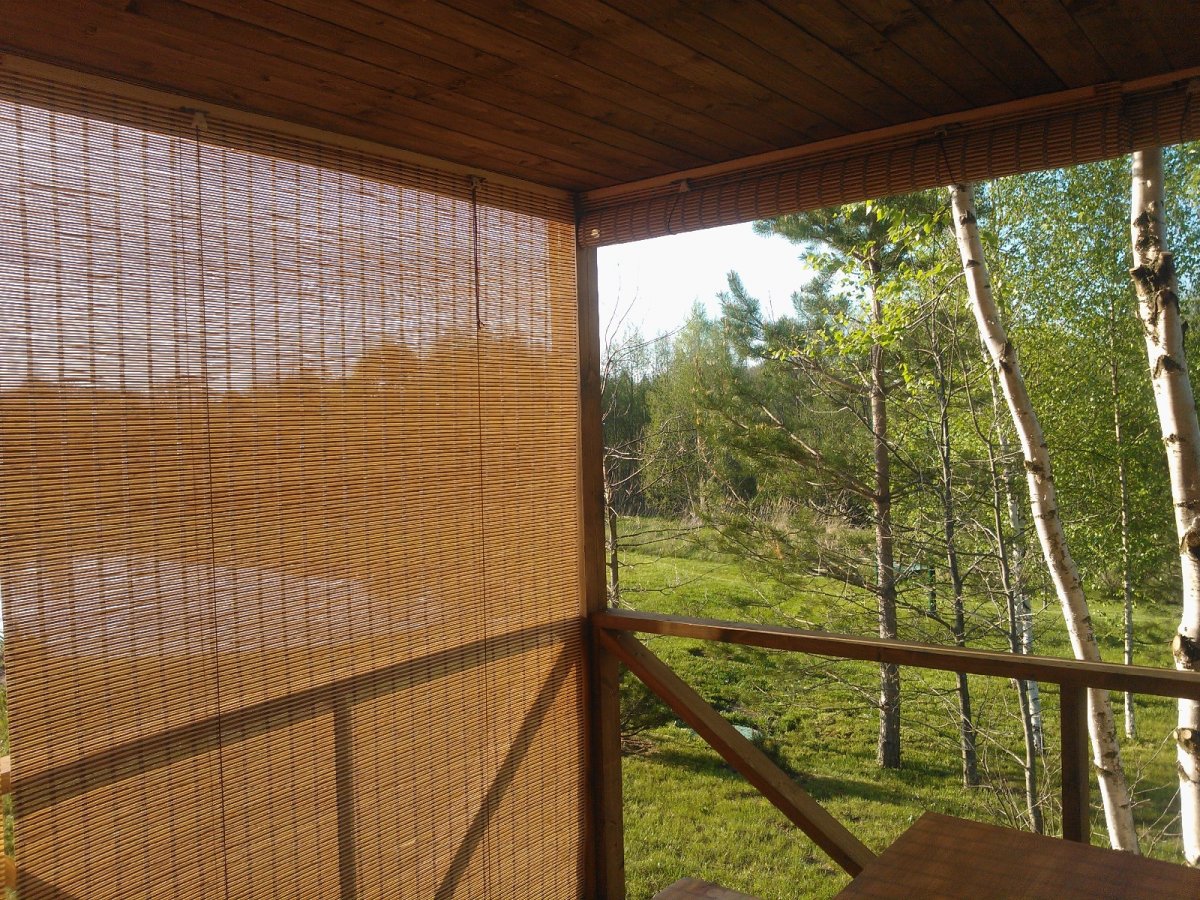 terasz bambusz roló